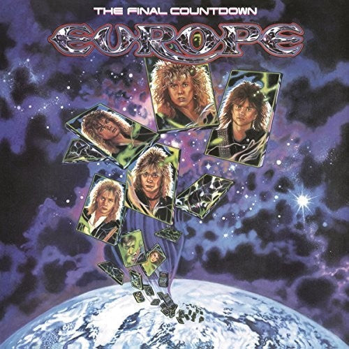 EUROPE 'THE FINAL COUNTDOWN' LP - IMPORT - BLACK