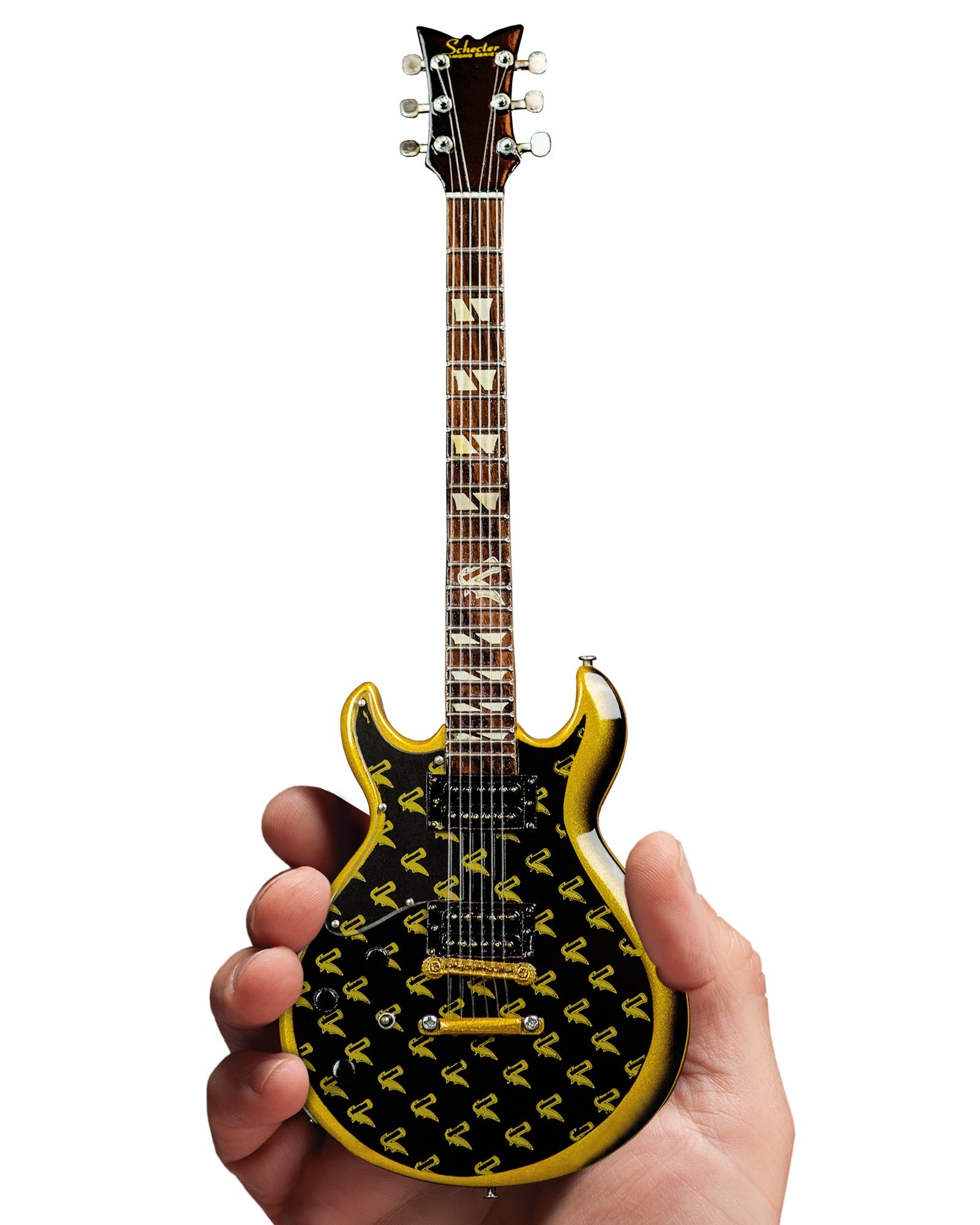 OFFICIALLY LICENSED ZACKY VENGEANCE BLADE SCHECTER MINI GUITAR FROM AVENGED SEVENFOLD