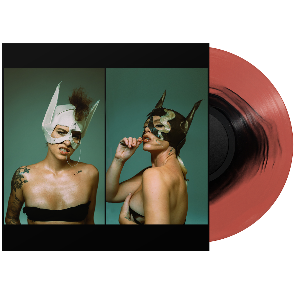 BONES UK ‘SOFT’ LP - LTD. 100 - BLACK/TRANSPARENT RED