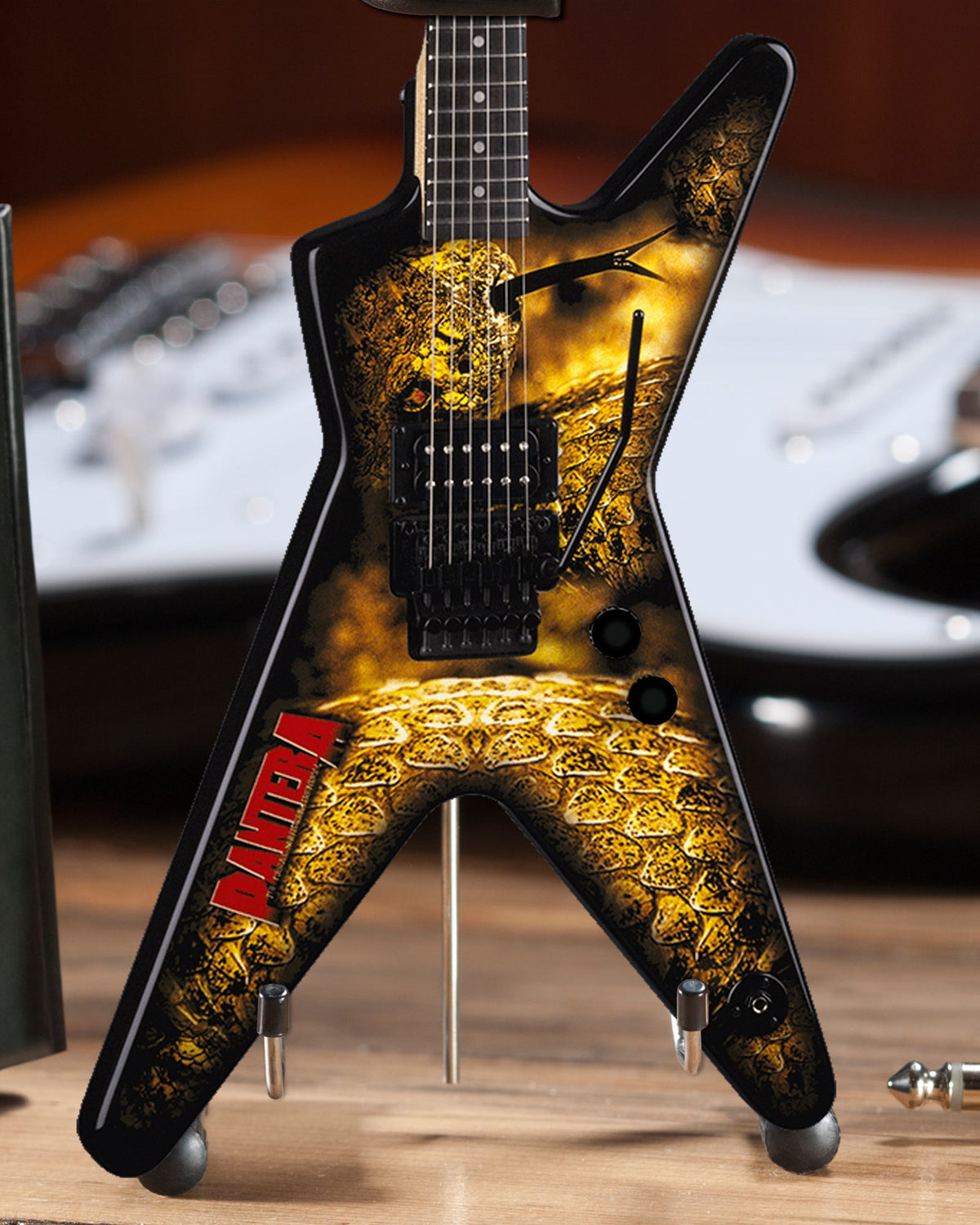DEAN DIMEBAG PANTERA SOUTHERN TRENDKILL ML MINIATURE GUITAR MODEL - ARTIST PROOF EDITION