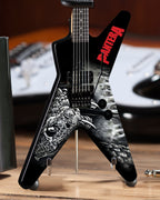 DIMEBAG PANTERA BLACK & WHITE SOUTHERN TRENDKILL DEAN ML MINI GUITAR MODEL - ARTIST PROOF EDITION
