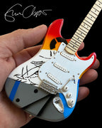 ERIC CLAPTON CRASH ONE "OVER THE RAINBOW" MINI GUITAR REPLICA - OFFICIALLY LICENSED FENDER'