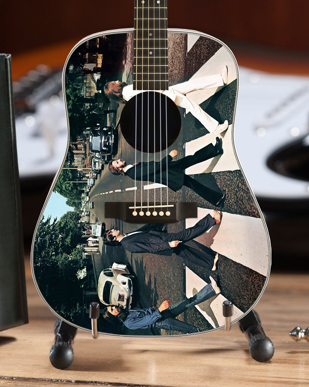 ALBUM TRIBUTES SET OF 3 - A HARD DAY'S NIGHT - HELP! - ABBEY ROAD - RADIO DAYS LICENSED MINI ACOUSTIC