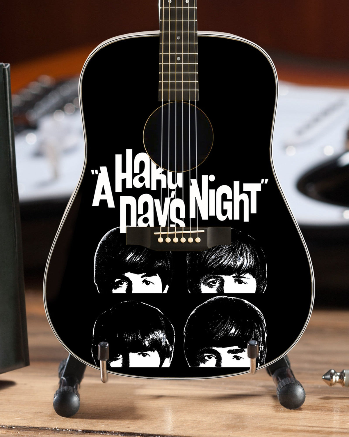 LICENSED FAB FOUR - A HARD DAY'S NIGHT TRIBUTE MINI ACOUSTIC - RADIO DAYS