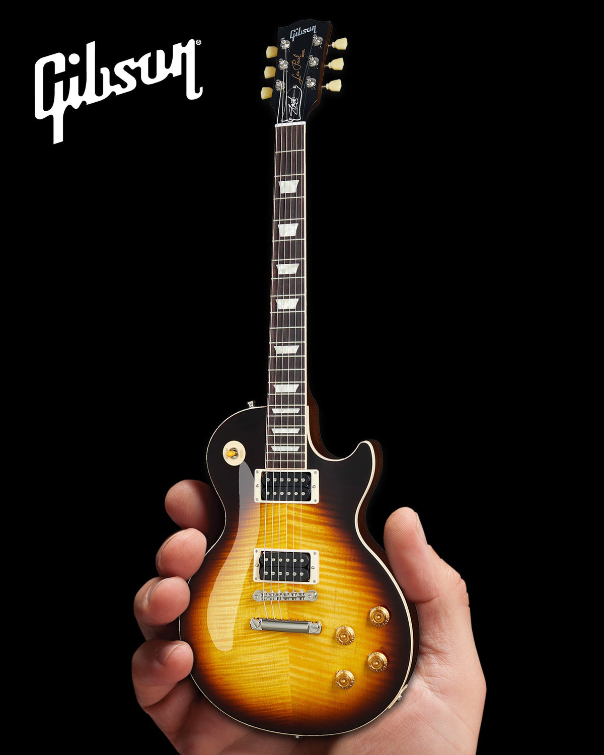 SLASH GIBSON LES PAUL STANDARD NOVEMBER BURST 1:4 SCALE MINI GUITAR MODEL