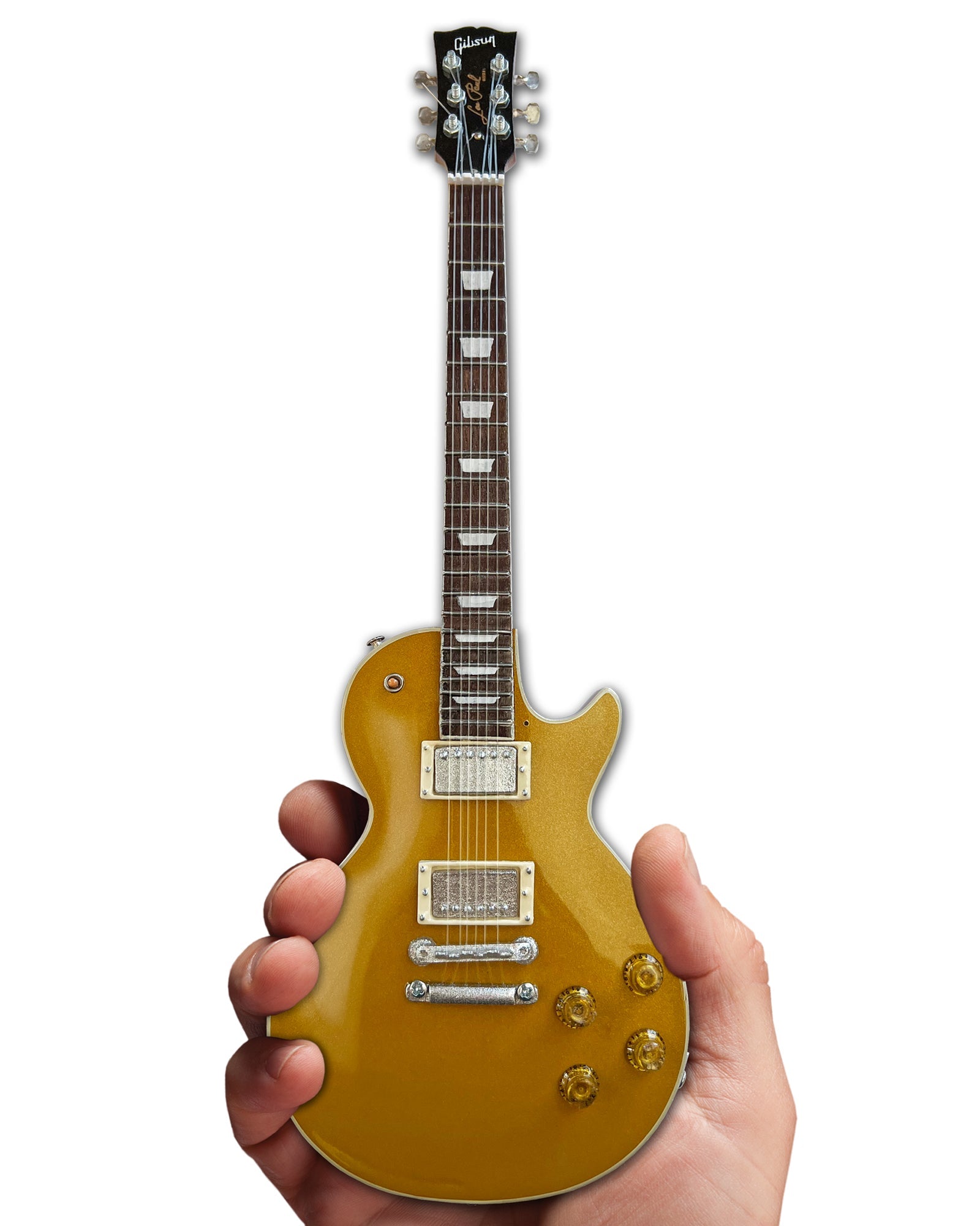 DUANE ALLMAN 1957 GIBSON LES PAUL GOLDTOP MINI GUITAR MODEL
