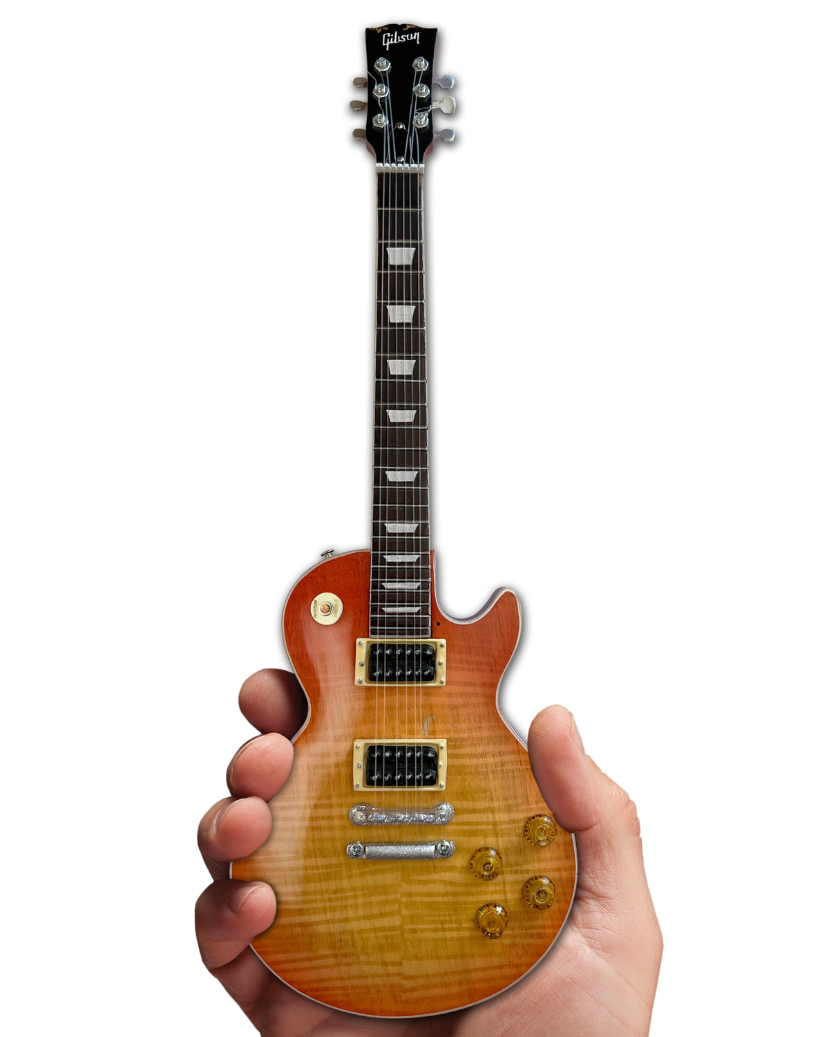 DUANE ALLMAN 1959 GIBSON LES PAUL CHERRY SUNBURST MINIATURE GUITAR MODEL