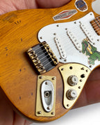JERRY GARCIA' ALLIGATOR' GRAHAM NASH TRIBUTE MINI GUITAR FENDER' STRAT' REPLICA - OFFICIALLY LICENSED