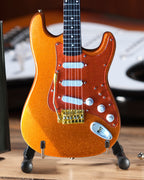 OFFICIALLY LICENSED KENNY WAYNE SHEPHERD MINI FENDER' STRAT' COPPERBOY GUITAR MODEL