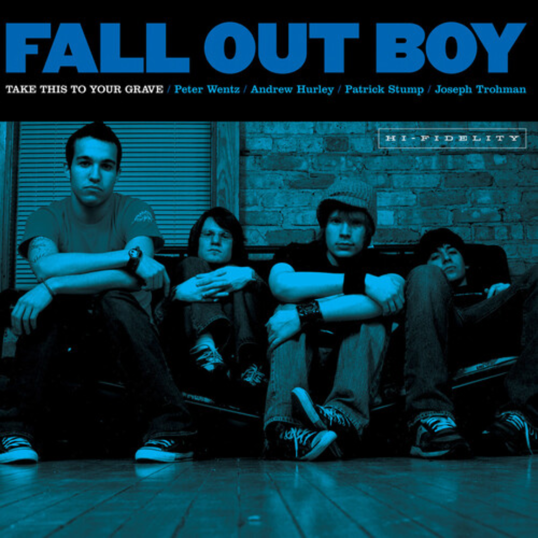 FALL OUT BOY 'TAKE THIS TO YOUR GRAVE' 20TH ANNIVERSARY EDITION - BLUE