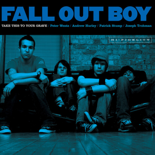 FALL OUT BOY 'TAKE THIS TO YOUR GRAVE' 20TH ANNIVERSARY EDITION - BLUE