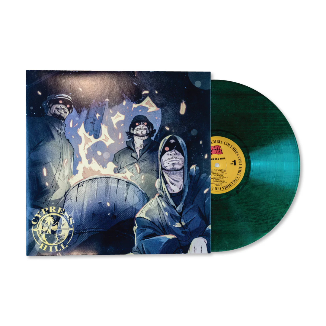 CYPRESS HILL 'CYPRESS HILL' 30TH ANNIVERSARY REISSUE LP - TRANSLUCENT GREEN