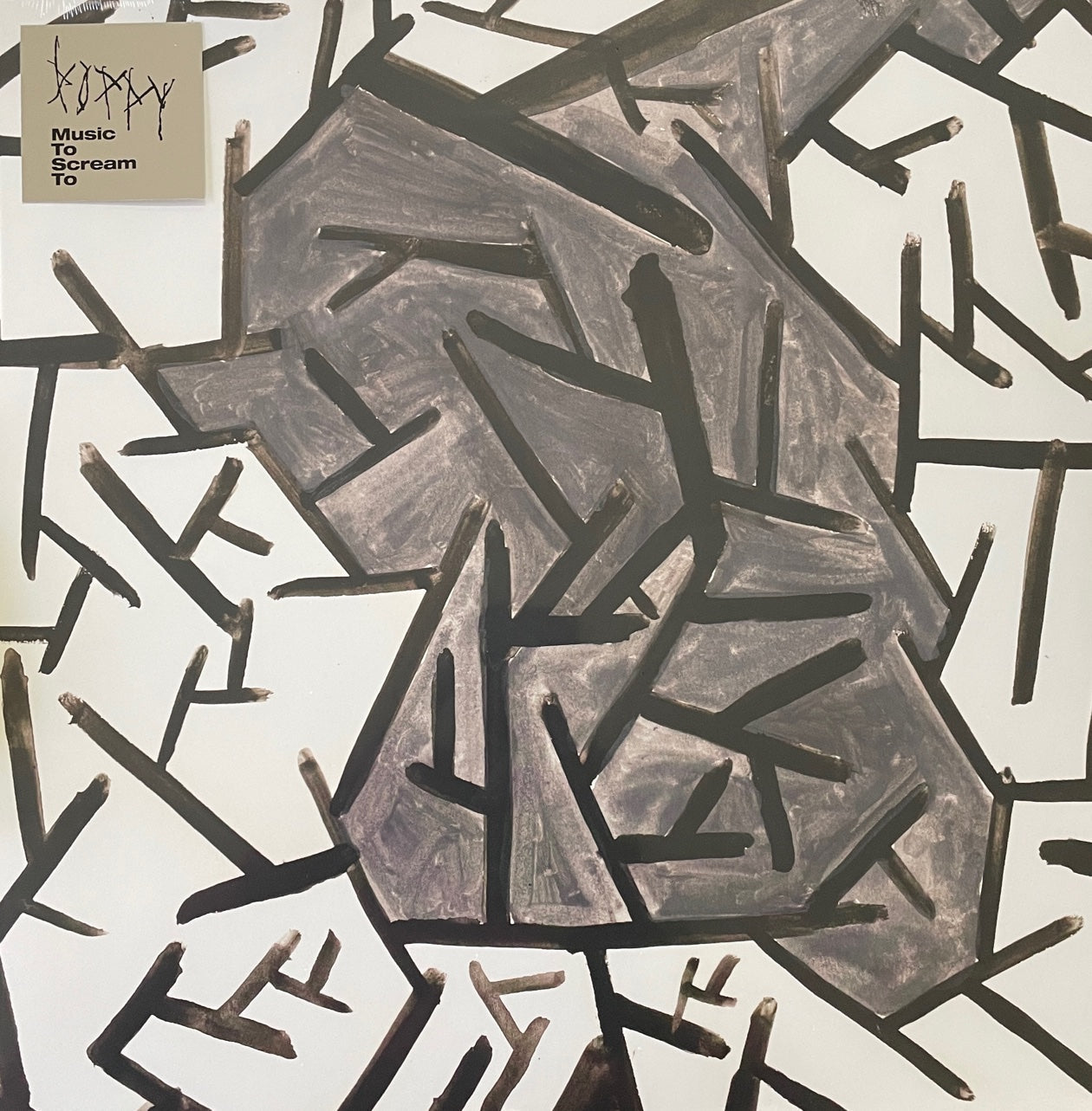 POPPY 'MUSIC TO SCREAM TO' LP - CLEAR/GRAY