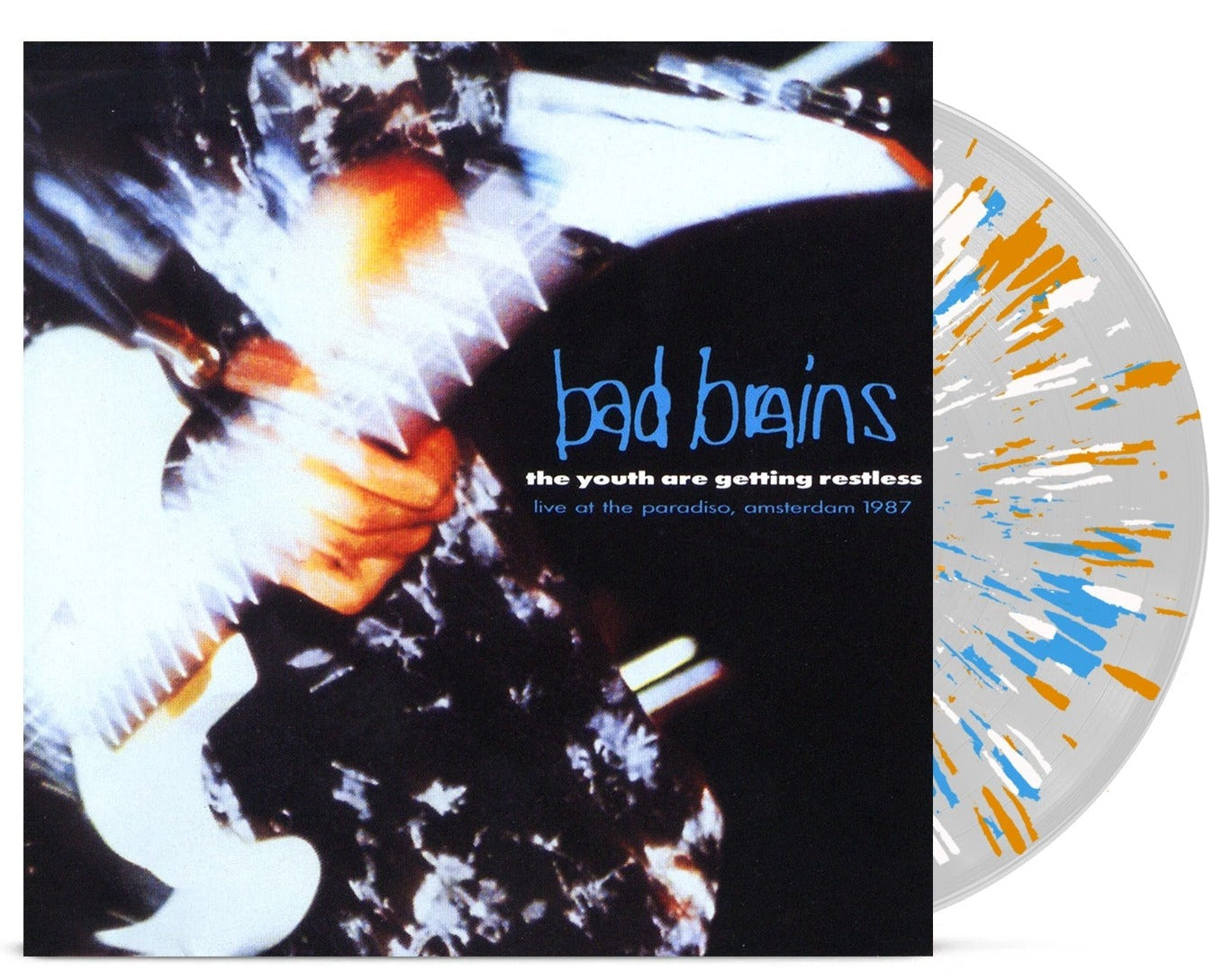 BAD BRAINS ‘THE YOUTH ARE GETTING RESTLESS’ LP - LTD. 300 - CLEAR/ORANGE/BLUE/WHITE