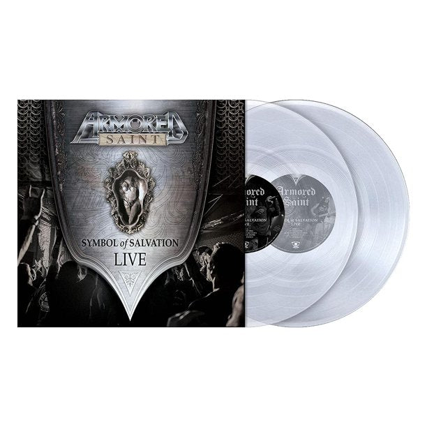 ARMORED SAINT 'SYMBOL OF SALVATION LIVE' 2LP - CLEAR