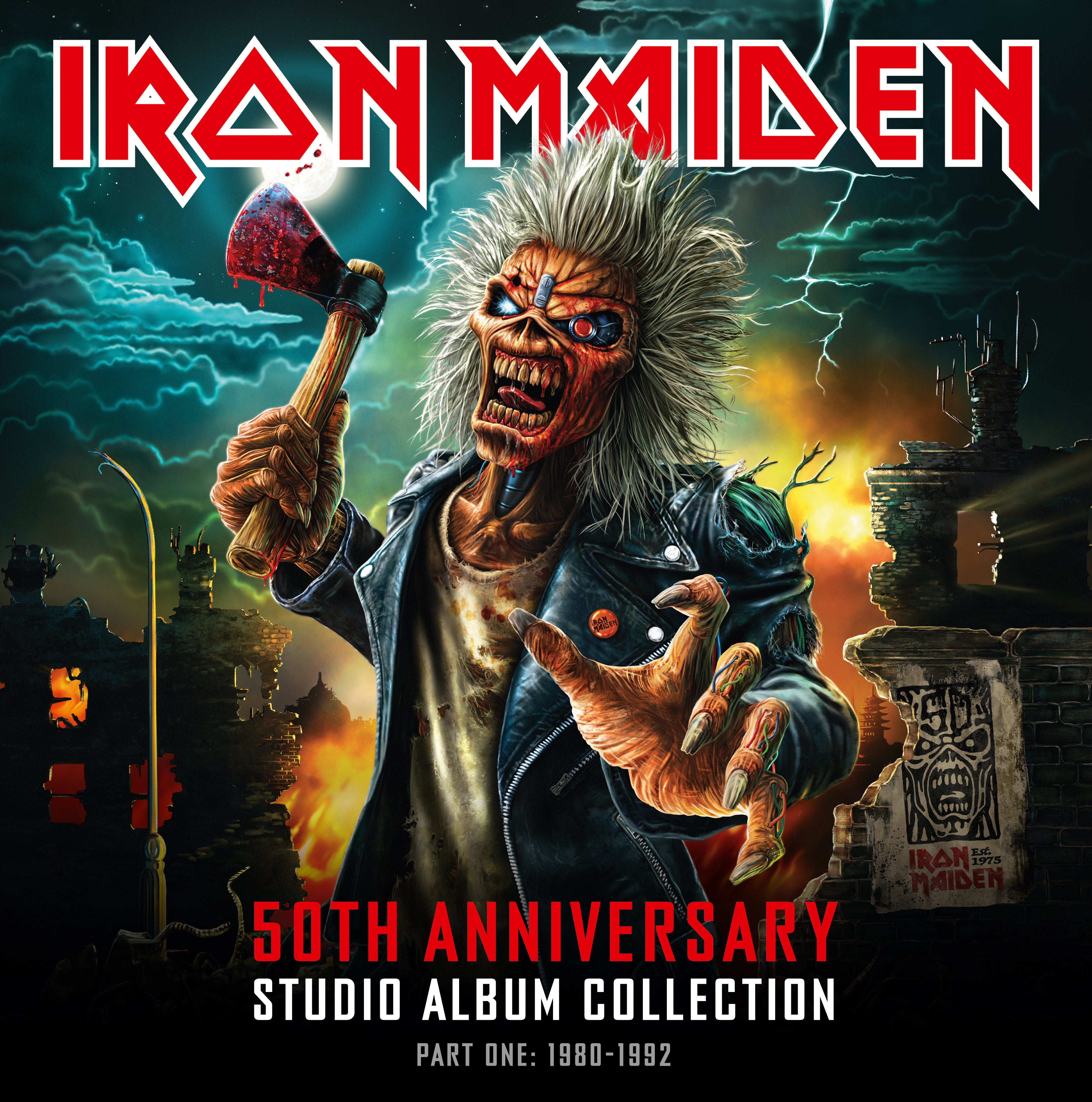 IRON MAIDEN '50TH ANNIVERSARY STUDIO ALBUM COLLECTION PART ONE