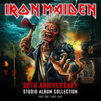 IRON MAIDEN '50TH ANNIVERSARY STUDIO ALBUM COLLECTION PART ONE: 1980-1992' 10LP BOX SET (Color Vinyl)