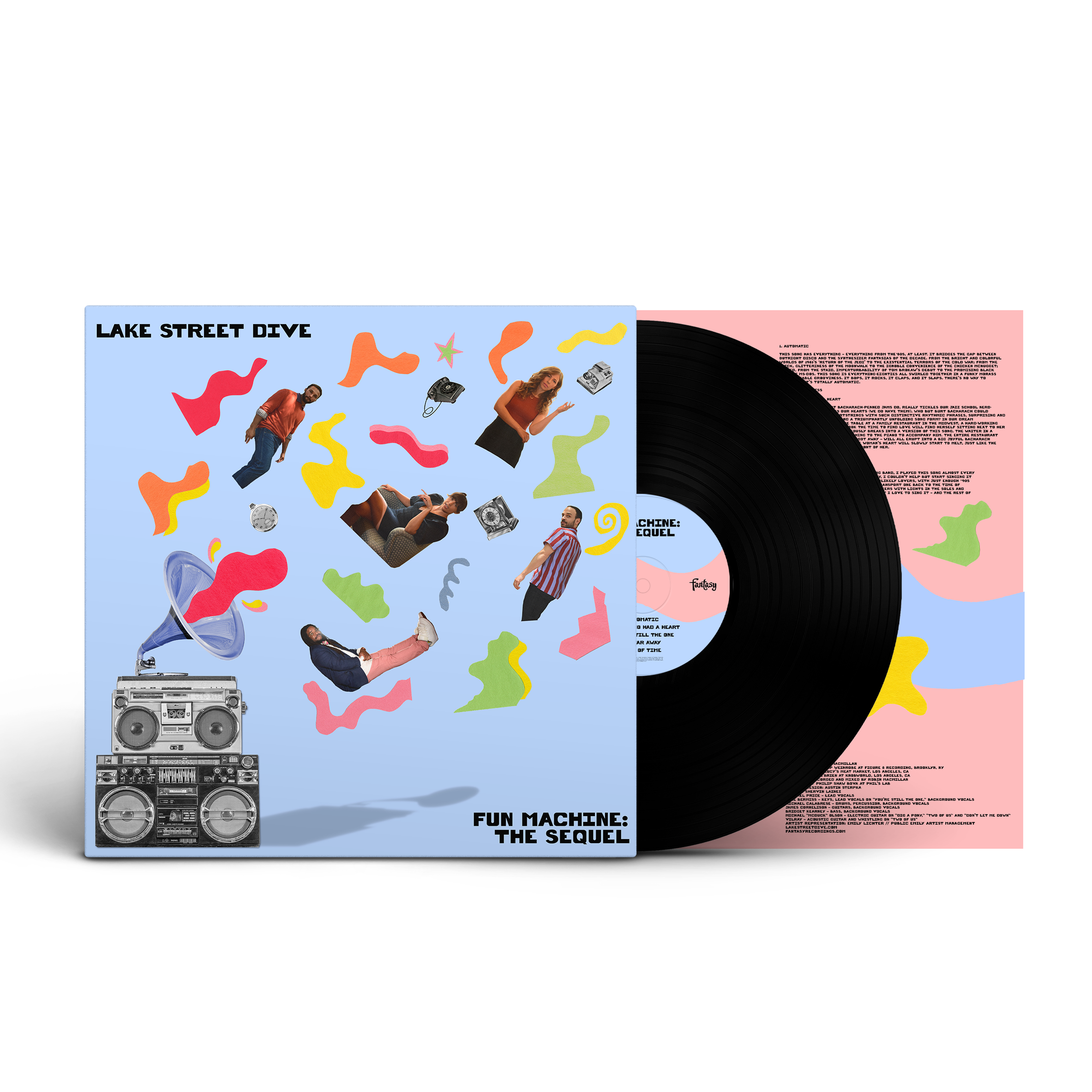 LAKE STREET DIVE 'FUN MACHINE: THE SEQUEL' LP (Black Vinyl)