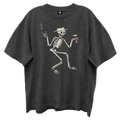 SOCIAL DISTORTION SKELLY SONG TITLE FRT/BACK VINTAGE BLACK T-SHIRT/GIANT VINTAGE