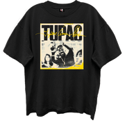 TUPAC LA PHOTO TEE LIMO BLACK T-SHIRT/ GIANT VINTAGE