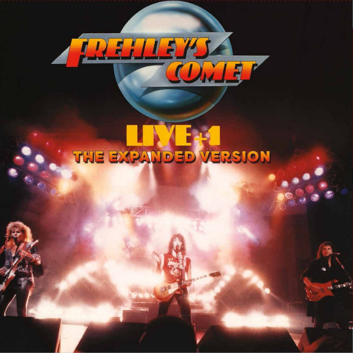 FREHLEY'S COMET 'LIVE+1 - THE EXPANDED VERSION' LP - LTD. - BURGUNDY/BLACK/SWIRL