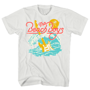 BEACH BOYS SURFING GUITAR WHITE TEE