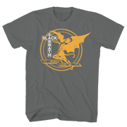BLACK SABBATH 77 WORLD TOUR CHARCOAL T-SHIRT
