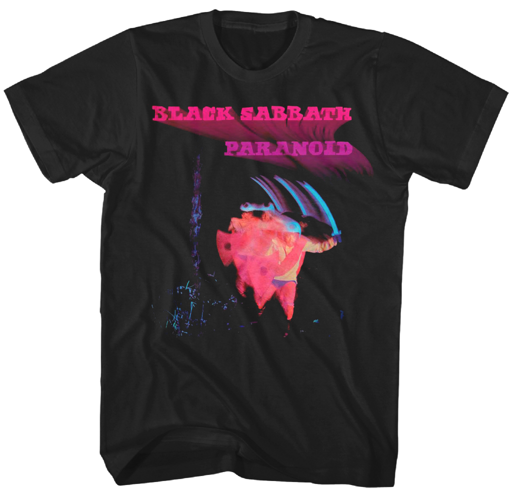 BLACK SABBATH 'PARANOID MTN TRLS' T-SHIRT