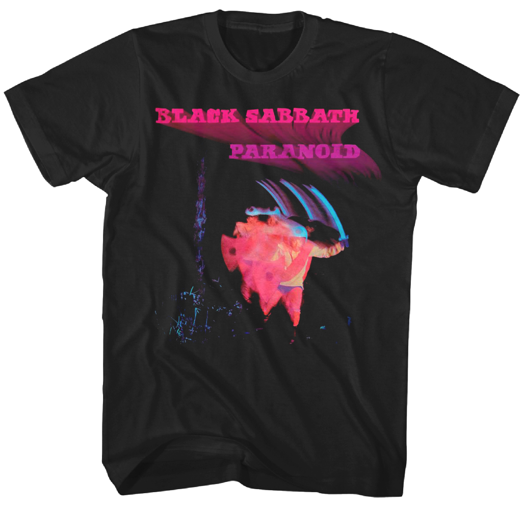 BLACK SABBATH 'PARANOID MTN TRLS' T-SHIRT