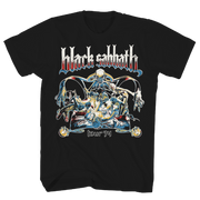 BLACK SABBATH BLOODY SABBATH US TOUR 74 FRT/BACK BLACK T-SHIRT