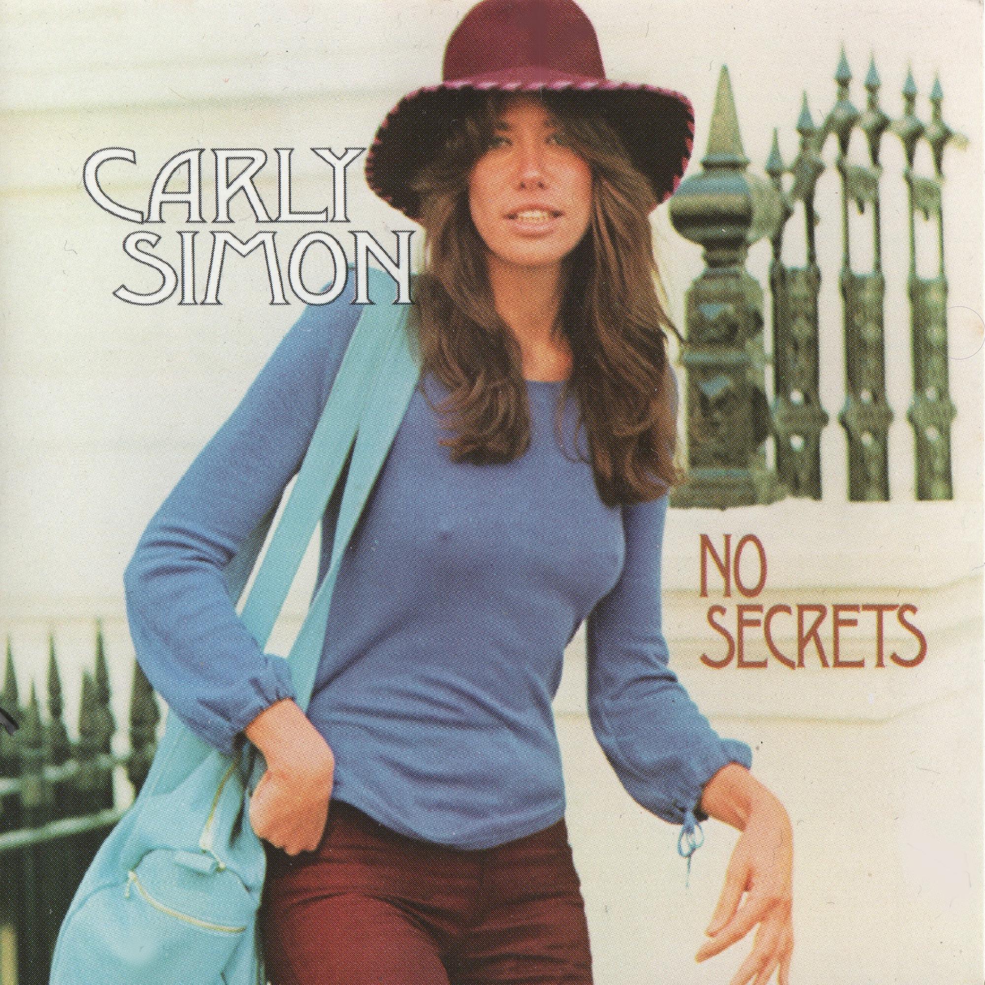 CARLY SIMON 'NO SECRETS' 50TH ANNIVERSARY EDITION LP - TRANSLUCENT BLUE