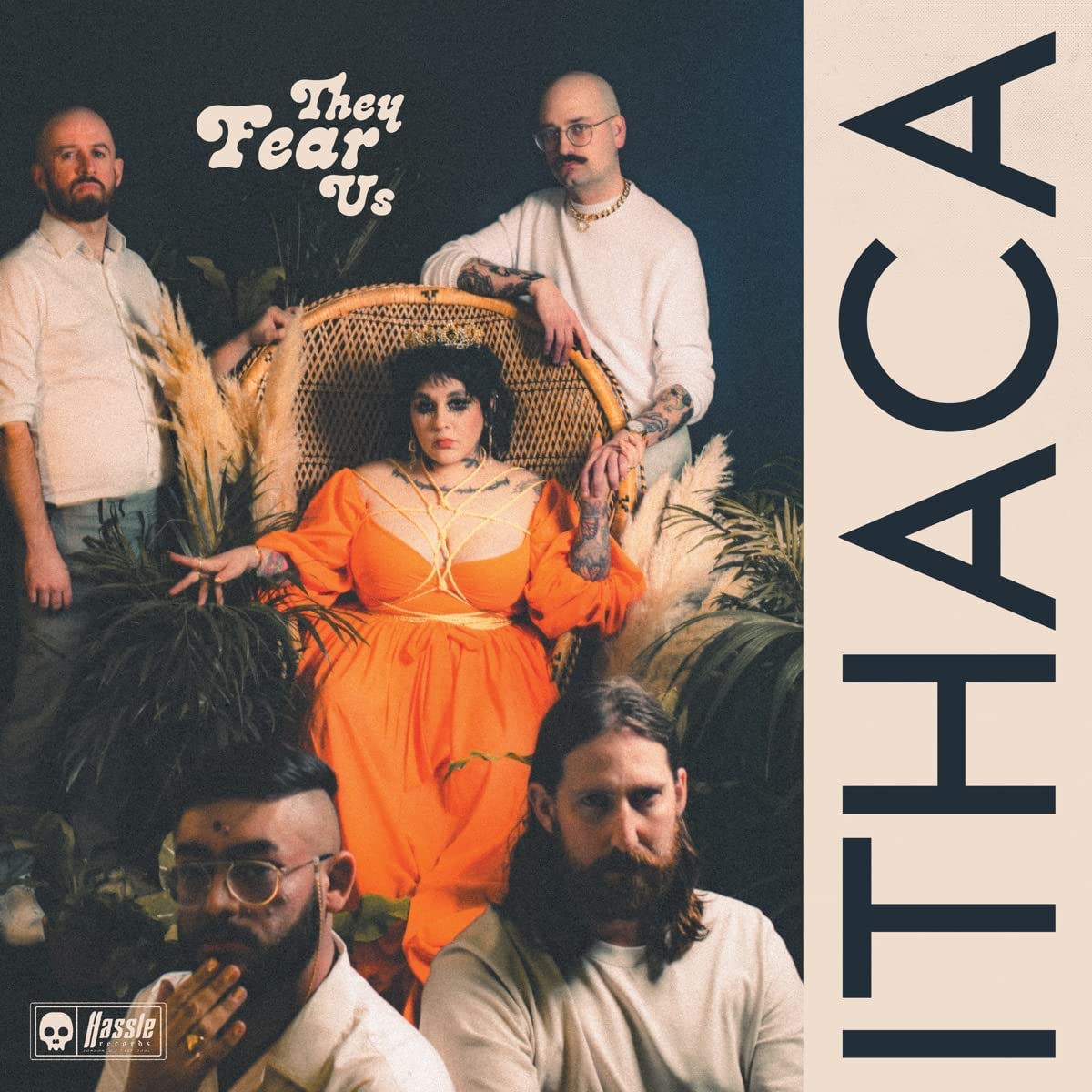 ITHACA 'THEY FEAR US' LP - BROWN