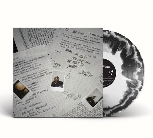 XXXTENTACION '17' LP -  BLACK/WHITE/MARBLED