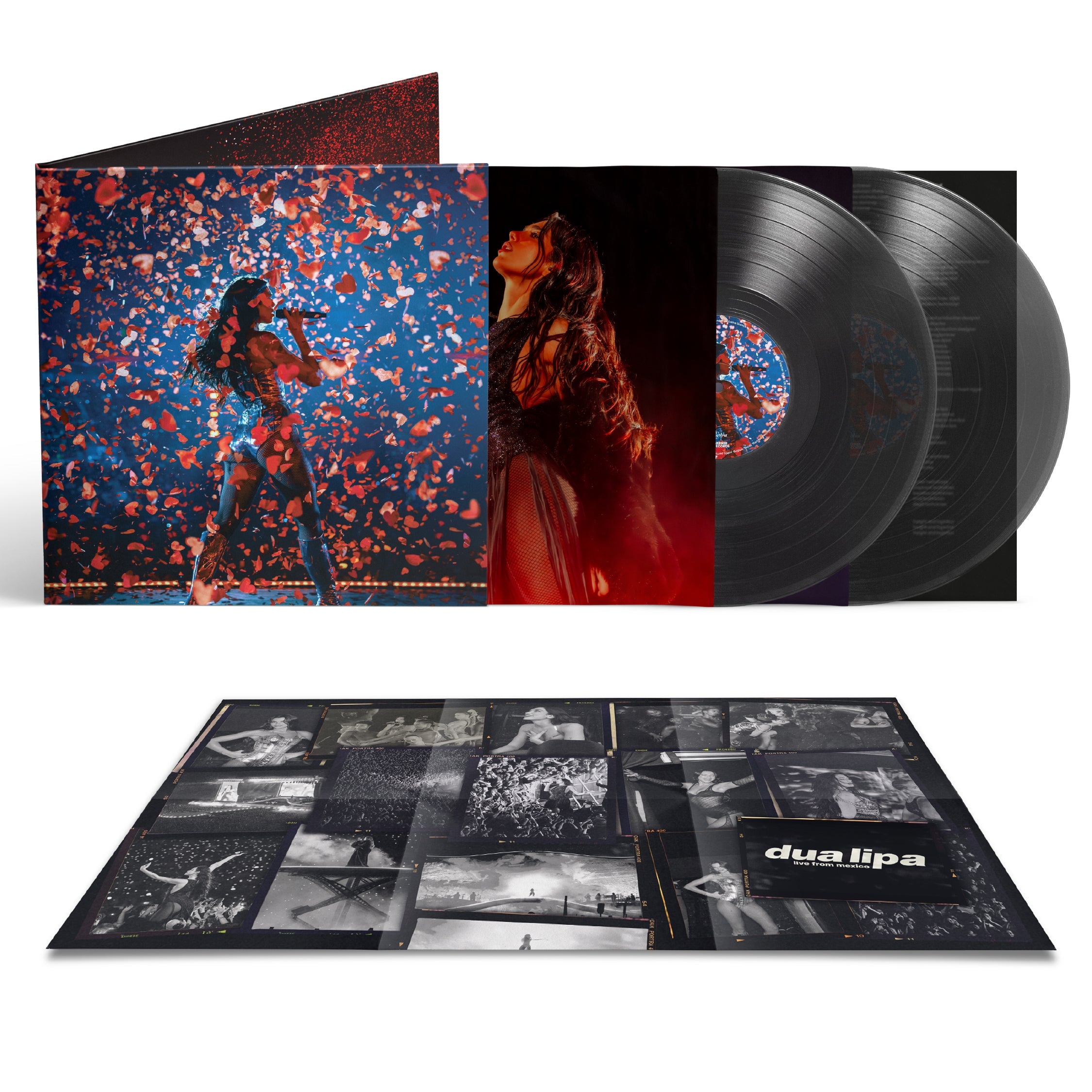 DUA LIPA 'LIVE FROM MEXICO' 2LP - BLACK ICE