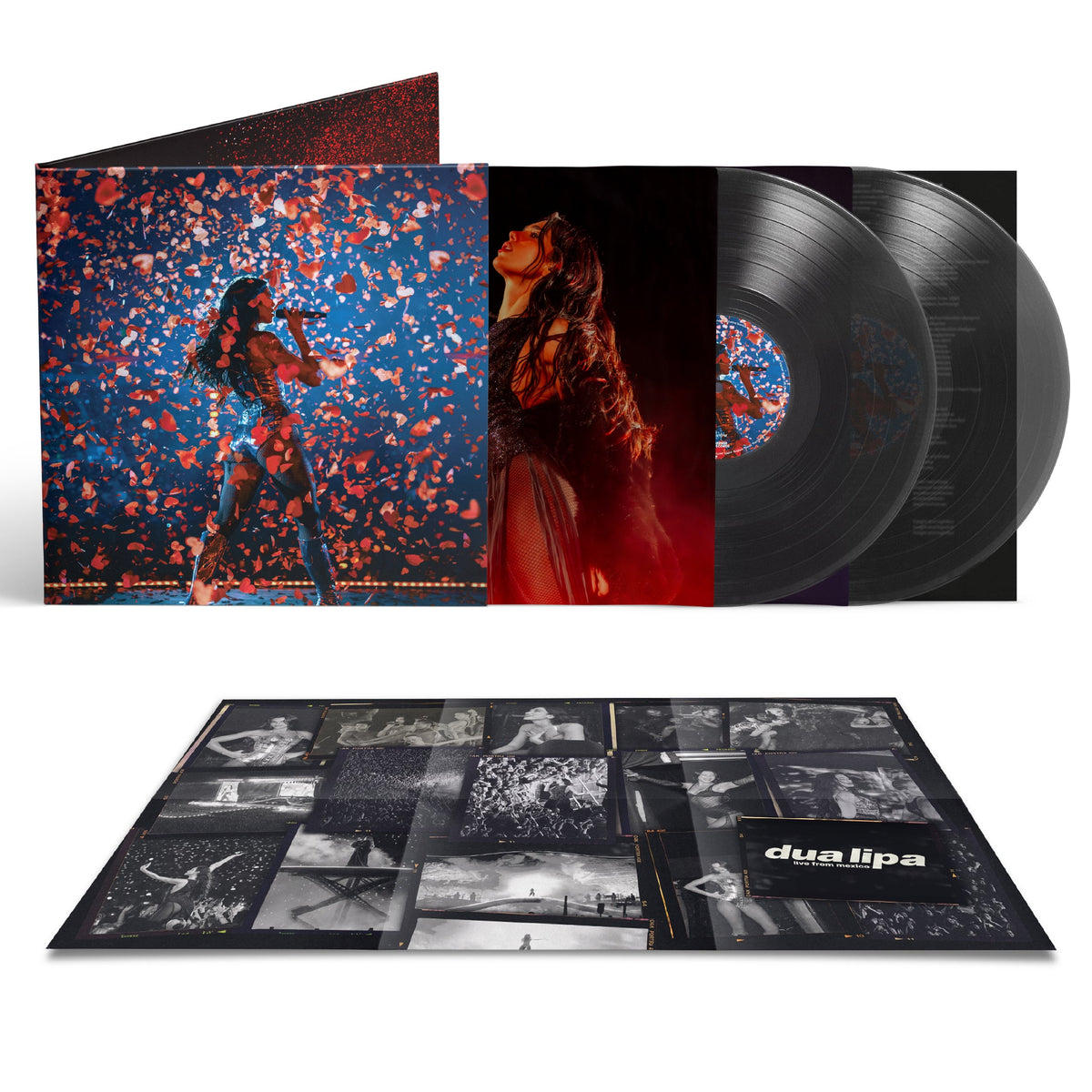 DUA LIPA 'LIVE FROM MEXICO' 2LP - BLACK ICE