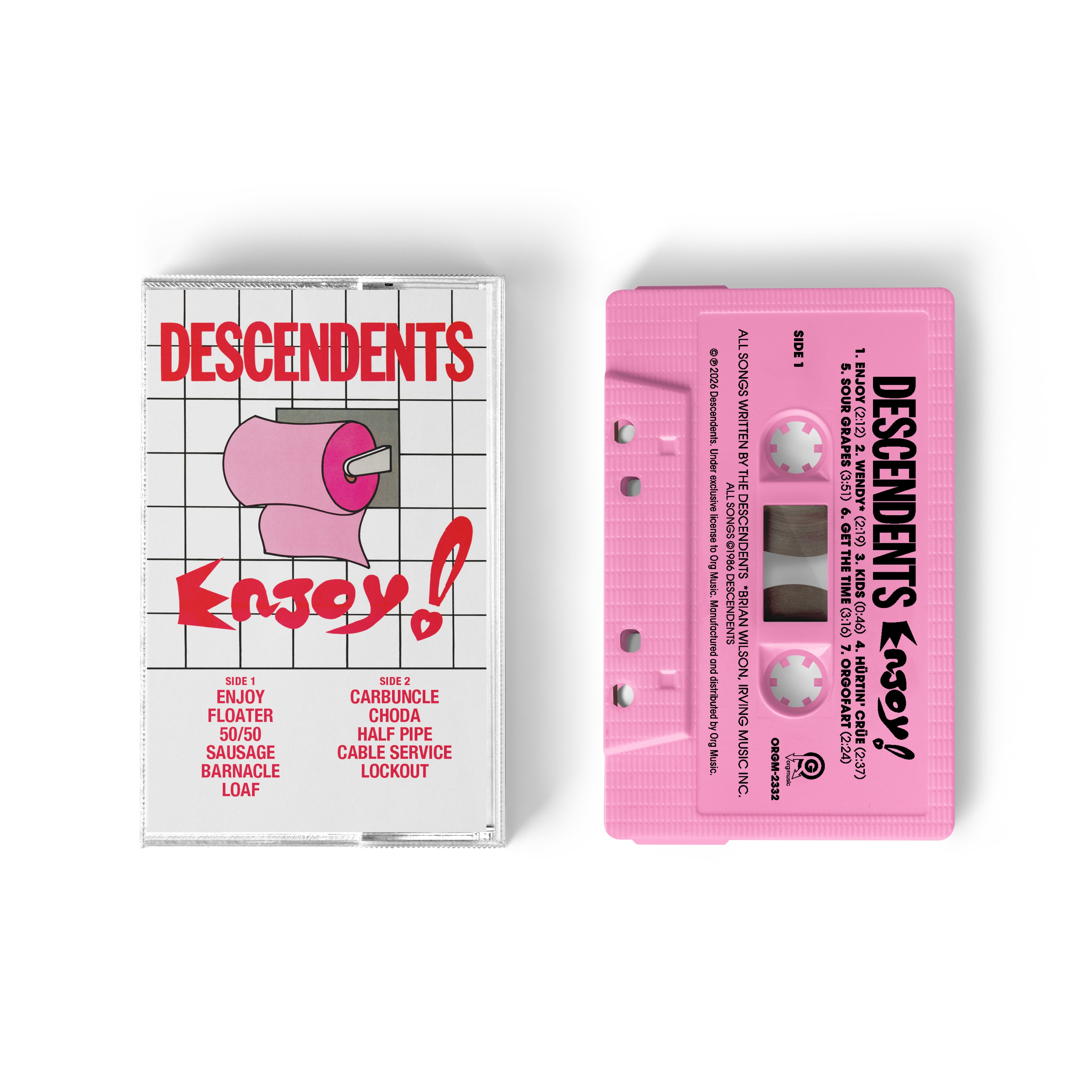DESCENDENTS ‘ENJOY!’ CASSETTE