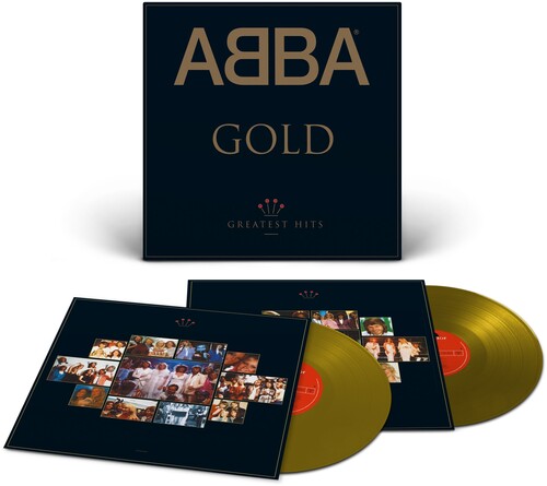 ABBA 'GOLD - GREATEST HITS' 2LP - GOLD