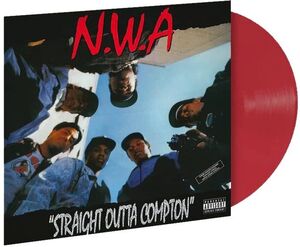 N.W.A. 'STRAIGHT OUTTA COMPTON' LP - RED