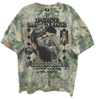 POST MALONE F-1 WOODLAND CAMO T-SHIRT/GIANT VINTAGE/S