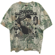 POST MALONE F-1 WOODLAND CAMO T-SHIRT/GIANT VINTAGE/S