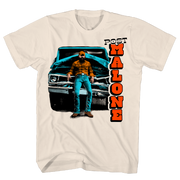 POST MALONE PICK UP TRUCK NATURAL T-SHIRT/S