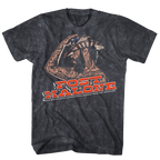 POST MALONE SIDE PROFILE BLACK MINERAL WASH T-SHIRT/S
