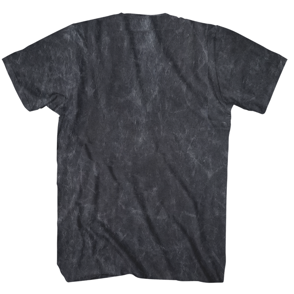 POST MALONE SIDE PROFILE BLACK MINERAL WASH T-SHIRT/S