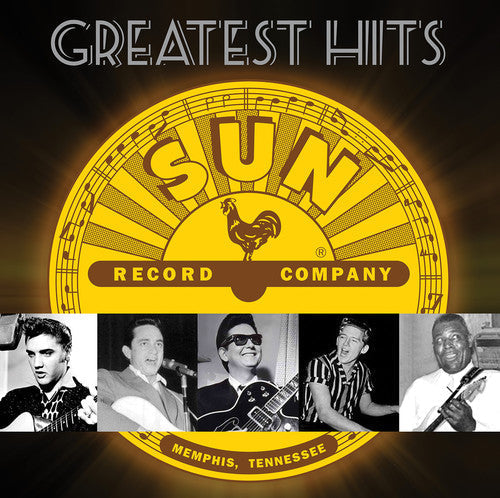 SUN RECORDS GREATEST HITS LP FT. ELVIS PRESLEY, JOHNNY CASH, JERRY LEE LWEIS & MORE