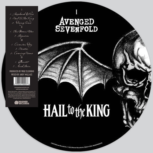 AVENGED SEVENFOLD 'HAIL TO THE KING' 2LP - PICTURE DISC
