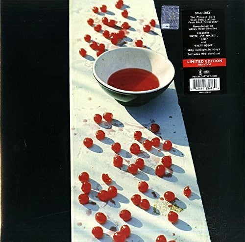 PAUL MCCARTNEY 'MCCARTNEY' LP - LTD. - RED