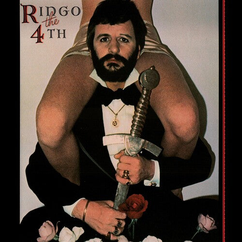 RINGO STARR 'RINGO THE 4TH' LP - LTD. - GOLD