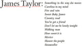 JAMES TAYLOR 'JAMES TAYLOR'S GREATEST HITS' CD