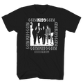 KISS DRESSED TO KILL PHOTO IMAGE BLACK TEE