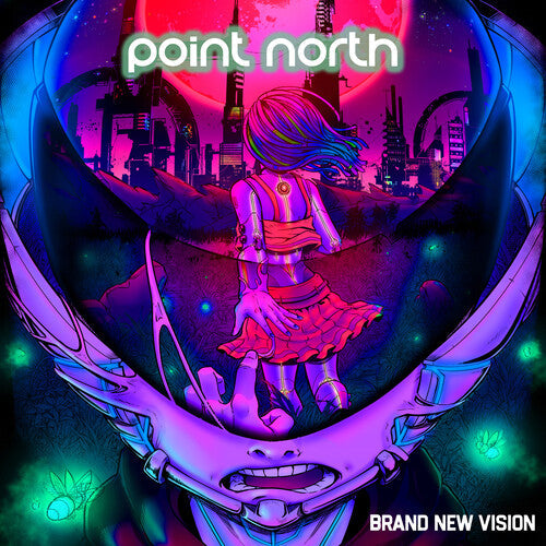 POINT NORTH 'BRAND NEW VISION' LP - PURPLE/PINK/SWIRL